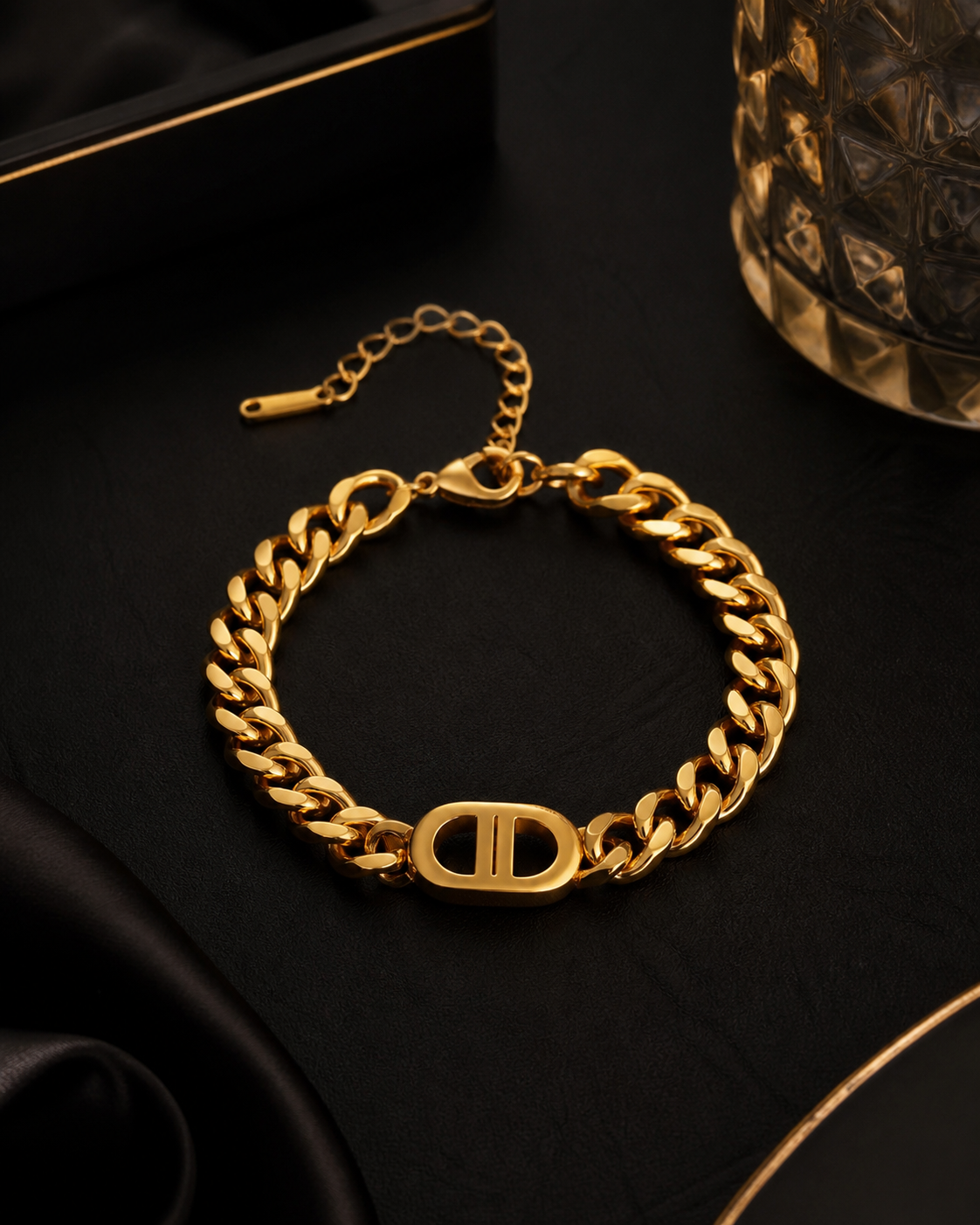 ✨ Bracelet Élégance Impériale – Or 18K